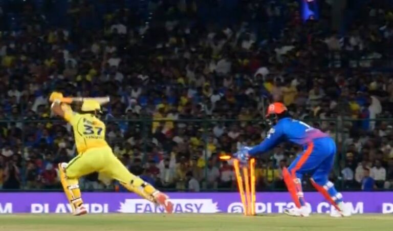 আইপিএল ২০২৬: কেএল রাহুলের বিদ্যুৎগতির স্টাম্পিংয়ে ধোনির ছোঁয়া